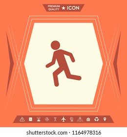Running man, run icon