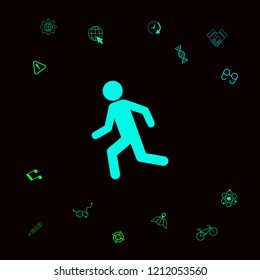 Running man, run icon