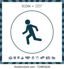 Running man, run icon