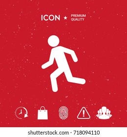 Running man, run icon