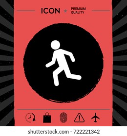 Running man, run icon
