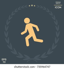 Running man, run icon