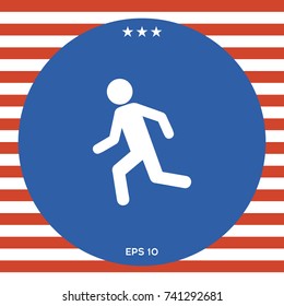Running man, run icon