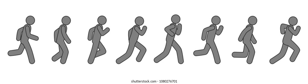 1,532 Stickman running Images, Stock Photos & Vectors | Shutterstock