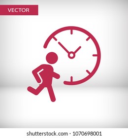 Running Man vector icon