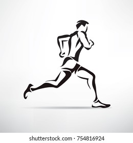 Running Man Drawing Images Stock Photos Vectors Shutterstock