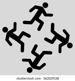 Running Men Icon