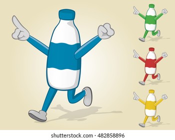 Running Milk Bottle Number One