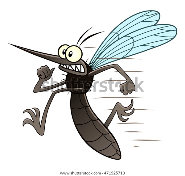 Running mosquito