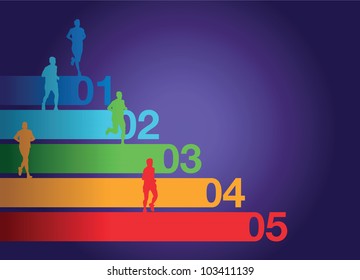 running people