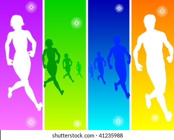 running people