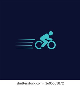Running people vector icon design modern 