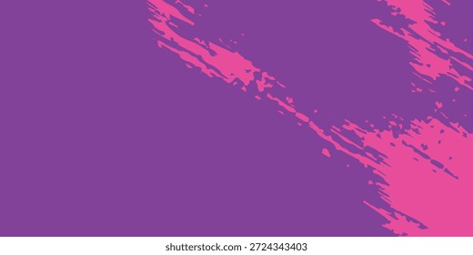 Running Poster Design %E2%80%93 Abstract Colorful Splash Illustration in Purple and Blue for City Marathon vector illustration eps10