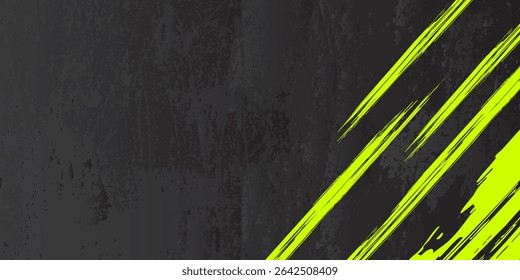 Running poster design with runner's Legs vector and colorful design illustration. with gray and green saturated splash color. run poster. Marathon. City marathon. landing page