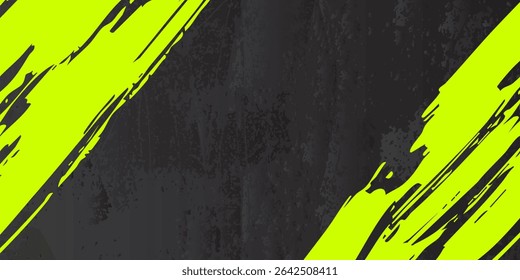 Running poster design with runner's Legs vector and colorful design illustration. with gray and green saturated splash color. run poster. Marathon. City marathon. landing page