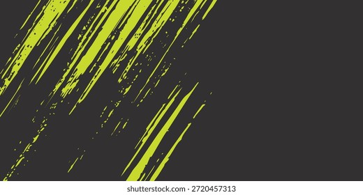 Executando design de pôster com vetor de pernas do corredor e ilustração de design colorido. com cinza e verde saturado cor splash.