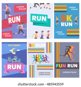 Running Poster, Fun Run.