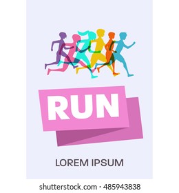 Running poster, Fun Run.