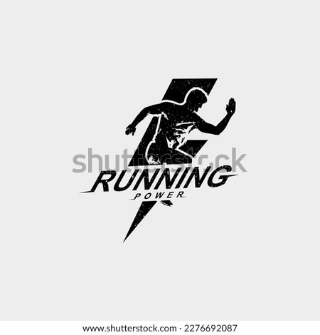 Running Power Logo Design Ideas