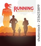 running, run, running silhouette, runner silhouette, sport, illustration, 
vector, shoes running, trail running, runner marathon