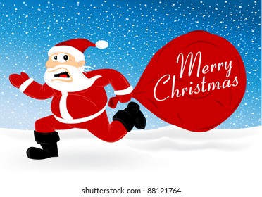 Running Santa