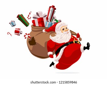 Santas swinging sack think Have santas swinging sack