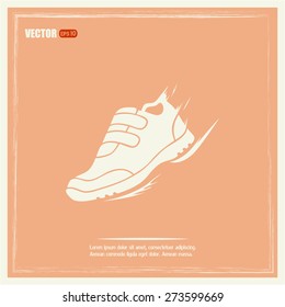 Running shoe icon