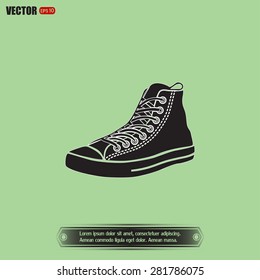 Running shoe icon