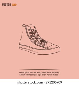 Running shoe icon