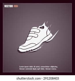 Running shoe icon