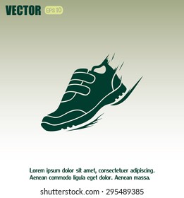 Running shoe icon