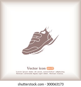 Running shoe icon