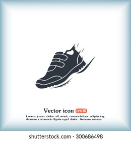 Running shoe icon