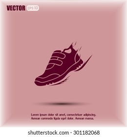 Running shoe icon