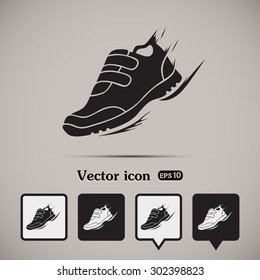 Running shoe icon