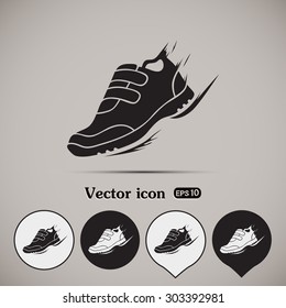 Running shoe icon