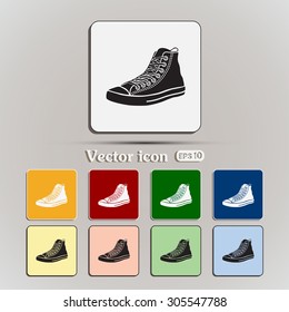 Running shoe icon