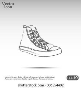Running shoe icon