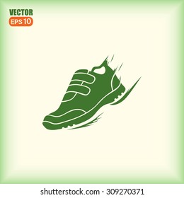 Running shoe icon