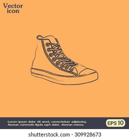 Running shoe icon