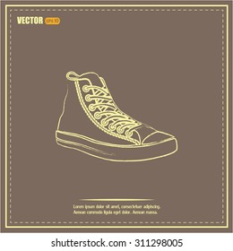 Running shoe icon