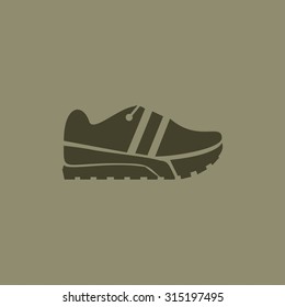 Running shoe icon