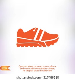 Running shoe icon