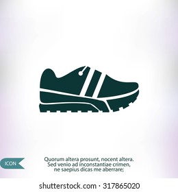 Running shoe icon