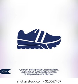 Running shoe icon
