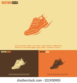 Running shoe icon