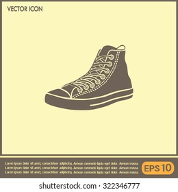 Running shoe icon