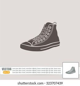 Running shoe icon