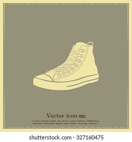 Running shoe icon