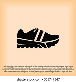 Running shoe icon
